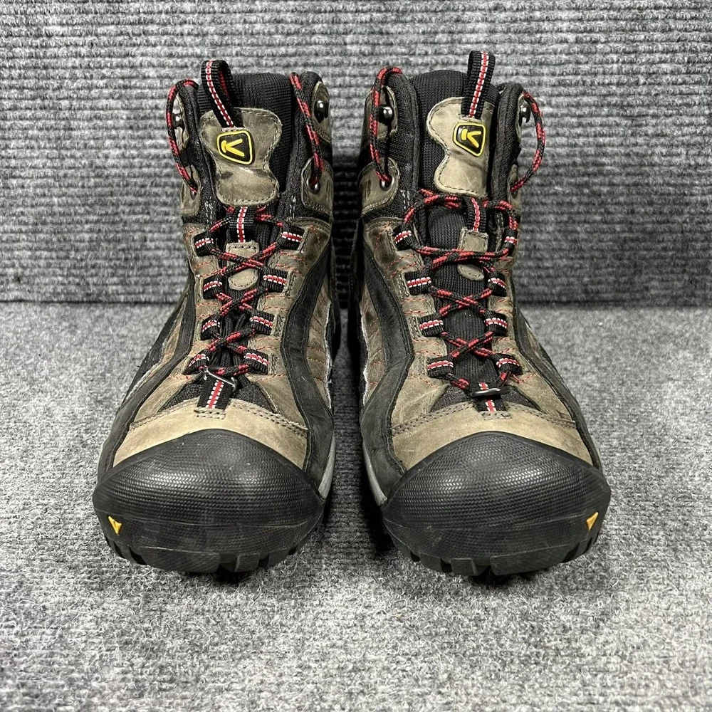 KEEN Boots‎ Mens Size 11 Brown Nubuck Waterproof Insulated Hiking Snow 12017